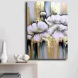 Monivärinen Koristeellinen Canvas-taulu 70x100 cm - 100% Canvas ja Mäntykehys - Tyylikäs Sisustuselementti - Taulut ja kehykset - 8684282626084 - 4