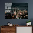 Monivärinen Koristeellinen Karkaistu Lasi Maalaus 70x100 cm - Tyylikäs Seinäkoriste Kotiin ja Toimistoon - Taulut ja kehykset - 8683742112914 - 2