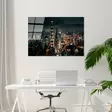 Monivärinen Koristeellinen Karkaistu Lasi Maalaus 70x100 cm - Tyylikäs Seinäkoriste Kotiin ja Toimistoon - Taulut ja kehykset - 8683742112914 - 3