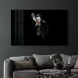 Monivärinen Koristeellinen Karkaistu Lasi Maalaus 70x110 cm - UV-painatus, Tyylikäs Seinäkoriste - Taulut ja kehykset - 8684282905844 - 2