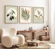 Monivärinen MDF-seinäkoriste 3-osainen: 50x70 cm Kehystetty Maalaus, 100% MDF ja Massiivipuu, Elegantti Sisustus - Taulut ja kehykset - 8684282337614 - 2