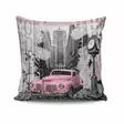Monivärinen Sisustustyyny 43x43 cm - 50% Puuvilla, 50% Polyesteri, Konepestävä, Silikonitäyte, Piilovetoketju - Koristetyynyt - 8681181386934 - 1