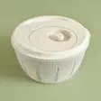 Muovinen Siivilä, Kermanvärinen, 25,6 x 25,6 x 14,2 cm, Tyylikäs ja Kestävä Keittiöväline, Helppo Puhdistaa - Keittiötyövälineet - 8684283519804 - 2