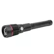 PNI Adventure F450 alumiininen taskulamppu tarkennuksella ja BOOST-toiminnolla, 20 W LED, 1500 lm jopa 450 m, IPX5, varavirtalähde USB-lähdöllä, USB-lataus, 4400 mAh akku mukana, toimii 10 tuntia jatk - PNI tuotteet - 5949066521744 - 3