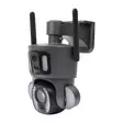 PNI IP753 videovalvontakamera, Wi-Fi, kaksoislinssi, 2 x 2MP, IP66 aurinkopaneelilla ja akulla mukana - PNI tuotteet - 5949066532184 - 4