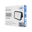 PNI LW10 10W LED-työvalaisin, kannettava, ladattava, 2 x 18650 4000 mAh akulla, 6500K, IP54, 700 lm, 2 kirkkaustasoa - PNI tuotteet - 5949066540714 - 11