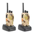 PNI PMR R40 Camo kannettava radioasema, setti 2 kpl, 0,5W, 16 ohjelmoitavaa kanavaa, 16 PMR ja 50 CTCSS ja 104 DCS-ääntä, ASQ, TOT, näyttö, ohjelmoitava, 1200mAh akut, laturit ja kuulokkeet mukana - PNI tuotteet - 5949066538964 - 6
