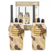 PNI PMR R40 Camo kannettava radioasema, setti 2 kpl, 0,5W, 16 ohjelmoitavaa kanavaa, 16 PMR ja 50 CTCSS ja 104 DCS-ääntä, ASQ, TOT, näyttö, ohjelmoitava, 1200mAh akut, laturit ja kuulokkeet mukana - PNI tuotteet - 5949066538964 - 1
