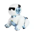 PNI Robo Dog interaktiivinen älyrobotti, lelu, ääniohjaus, kosketuspainikkeet, valkoinen-sininen, akku mukana 3,7 V 350 mAh - PNI tuotteet - 5949066529214 - 8