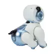 PNI Robo Dog interaktiivinen älyrobotti, lelu, ääniohjaus, kosketuspainikkeet, valkoinen-sininen, akku mukana 3,7 V 350 mAh - PNI tuotteet - 5949066529214 - 10
