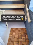 Terassilaatta akasia puu 30x30cm fsc sertifioitu - Terassijalat ja ruuvipaalut - 8720573997904 - 2