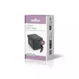 Seinälaturi | Sisäänvedettävällä kaapelilla | 30 W | GaN | PD3.0 30W | 1.5 / 2.0 / 2.5 / 3.0 A | Lähtöliitäntöjen määrä: 1 | USB-C | USB-C sisäänvedettävä kaapeli | 0.75 m | Automaattinen Jännitteen Valinta | Musta - Verkkolaturit - 5412810475544 - 67