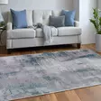 Sininen Konepestävä Matto 180x280 cm - Antibakteerinen, Liukumaton, 70% Puuvillaa, 30% Polyesteriä, 6 mm Paksuus - Suuret ja keskikokoiset matot - 8683743507924 - 3
