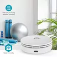 SmartLife-ilmanlaatumittari | Wi-Fi | Hiilidioksidi (CO2) / Kosteus / Lämpötila | Android / IOS | Valkoinen - Nedis tuotteet - 5412810469994 - 54