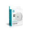 SmartLife-ilmanlaatumittari | Wi-Fi | Hiilidioksidi (CO2) / Kosteus / Lämpötila | Android / IOS | Valkoinen - Nedis tuotteet - 5412810469994 - 69