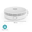 SmartLife-ilmanlaatumittari | Wi-Fi | Hiilidioksidi (CO2) / Kosteus / Lämpötila | Android / IOS | Valkoinen - Nedis tuotteet - 5412810469994 - 55