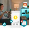 SmartLife LED Filamenttilamppu | E14 | 470 lm | 4.90 W | Lämmin Valkoinen | 1800 - 3000 K | Lasi | Android / IOS | Kynttilä | 1 kpl - Valonlähteet - 5412810335664 - 52