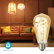 SmartLife LED Filamenttilamppu | E27 | 360 lm | 4.90 W | Lämpimästä kylmään valkoiseen | 1800 - 6500 K | Lasi | Android / IOS | ST64 | 1 kpl - Valonlähteet - 5412810335374 - 54