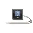 SmartLife lihalämpömittari | Push-ilmoitus / Summeri | Bluetooth® | Ajastin | LCD | Koettimien lukumäärä: 2 | 1.20 m | Koettimen pidikkeet | Nedis® SmartLife | Harmaa - Keittiö ja ruoanlaitto - 5412810475094 - 10