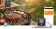 SmartLife lihalämpömittari | Push-ilmoitus / Summeri | Bluetooth® | Ajastin | LCD | Koettimien lukumäärä: 2 | 1.20 m | Koettimen pidikkeet | Nedis® SmartLife | Harmaa - Keittiö ja ruoanlaitto - 5412810475094 - 90