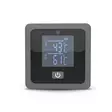 SmartLife lihalämpömittari | Push-ilmoitus / Summeri | Bluetooth® | Ajastin | LCD | Koettimien lukumäärä: 2 | 1.20 m | Koettimen pidikkeet | Nedis® SmartLife | Harmaa - Keittiö ja ruoanlaitto - 5412810475094 - 45