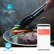 SmartLife lihalämpömittari | Push-ilmoitus / Summeri | Bluetooth® | Ajastin | LCD | Koettimien lukumäärä: 2 | 1.20 m | Koettimen pidikkeet | Nedis® SmartLife | Harmaa - Keittiö ja ruoanlaitto - 5412810475094 - 52