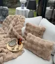 Sohvapeite 150x100 cm, Ruskea, 100% Polyesteri, Konepestävä 20 °C, Tyylikäs ja Kestävä Sisustuselementti - Päiväpeitteet ja torkkupeitot - 8684283664634 - 3