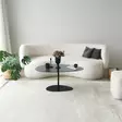 Sohvapöytä, Tumma Harmaa Musta, 100% Karkaistu Lasi, 90x40x60 cm, Metallijalat, Helppo Koota, 1 Paketti - Sohvapöydät - 8684282402664 - 3