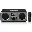 Stereo DAB+ FM-radio Bluetooth®:llä Musta - Radiot ja MP3/4-soittimet - 8711902043034 - 1