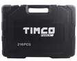 Timco 216-osainen hylsysarja - Hylsysarjat - 6438014417134 - 3
