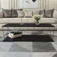 Sohvapöytä, antrasiitti, 120cm x 30cm x 50cm, kestävä, tyylikäs - Yksittäiskappaleet - 0283080137624 - 2