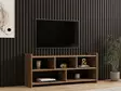 TV-taso, atlantinmänty, 117,5 cm leveä, tilava, tyylikäs - TV-tasot - 8684282618324 - 2