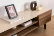TV-taso, pähkinä beige, 180cm x 37cm x 45cm, kestävä, tilava - TV-tasot - 8684282596554 - 5