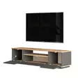 Tyylikäs Olohuoneen Kalustesetti - Atlantic Pine Anthracite - 100% Melamiinipinnoitettu - TV-yksikkö 180 cm - Pöytä 90 cm - Huonekalut - 8684282994084 - 1