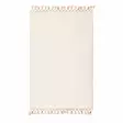 Valkoinen Kylpymatto 75x120 cm - 100% Akryyli, 1200 gr/m², 3 cm Nukka, Liukumaton, Antibakteerinen, Konepestävä - Kylpyhuonematot ja kosteantilan matot - 8683342422864 - 1