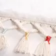 Valkoinen Kylpymatto 75x120 cm - 100% Akryyli, 1200 gr/m², 3 cm Nukka, Liukumaton, Antibakteerinen, Konepestävä - Kylpyhuonematot ja kosteantilan matot - 8683342422864 - 4
