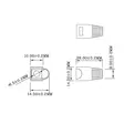Vedonpoistaja | RJ45 | PVC | Valkoinen | Laatikko | 10 kpl - Tietokone ja verkko - 5412810424894 - 85