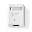 Verkon seinärasia | Pinta-asennus | 1-Port port(s) | UTP CAT6 | Suora | Naaras | Kullattu | ABS-Muovi | Valkoinen | Laatikko - Tietokone ja verkko - 5412810424634 - 10