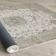 Vihreä Konepestävä Matto 180x280 cm - Antibakteerinen, Liukumaton, 70% Puuvillaa, 30% Polyesteriä, Digitaalipainettu - Suuret ja keskikokoiset matot - 8683743488124 - 5