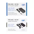 Virtalähde PNI CCTV 230V, tulo 230V, lähtö 12V, 5A, 2 metriä, musta - PNI tuotteet - 5949066536434 - 8