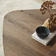 Walnut-sävyinen sohvapöytäsarja - Tyylikäs ja kestävä 100% melamiinipinnoitettu lastulevy, PVC-reunus, 2 kokoa - Sohvapöydät - 8684283515264 - 9