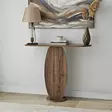 Walnut-värinen Lipasto - 100% Melamiinipinnoitettu Lastulevy, 18 mm Paksuus, 100x81x30 cm, Tyylikäs ja Kestävä - Lipastot ja senkit - 8684282531784 - 5