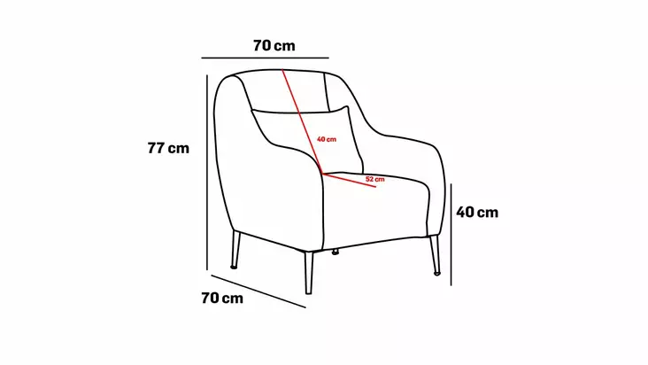 1-istuttava sohva, beige kulta, 77 cm leveä, kestävä, helppohoitoinen -  - 19-19-8683743317554 - 1