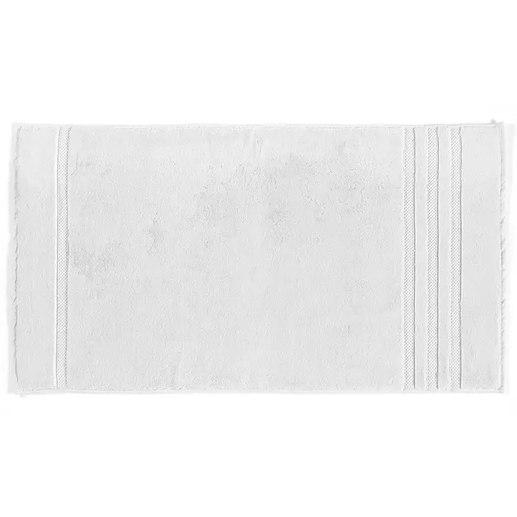 100% Puuvillainen Valkoinen Kylpypyyhe 30x50 cm - Ylellinen ja Imukykyinen 700 gr/m² - Konepestävä ja Kestävä - Pyyhkeet ja kylpytakit - 8681875878134 - 1