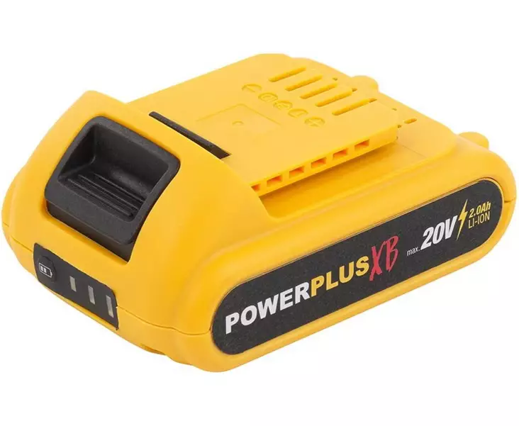 Akku Powerplus 20V 2000mAh Li-ion - Akut ja laturit - 5400338092824 - 1