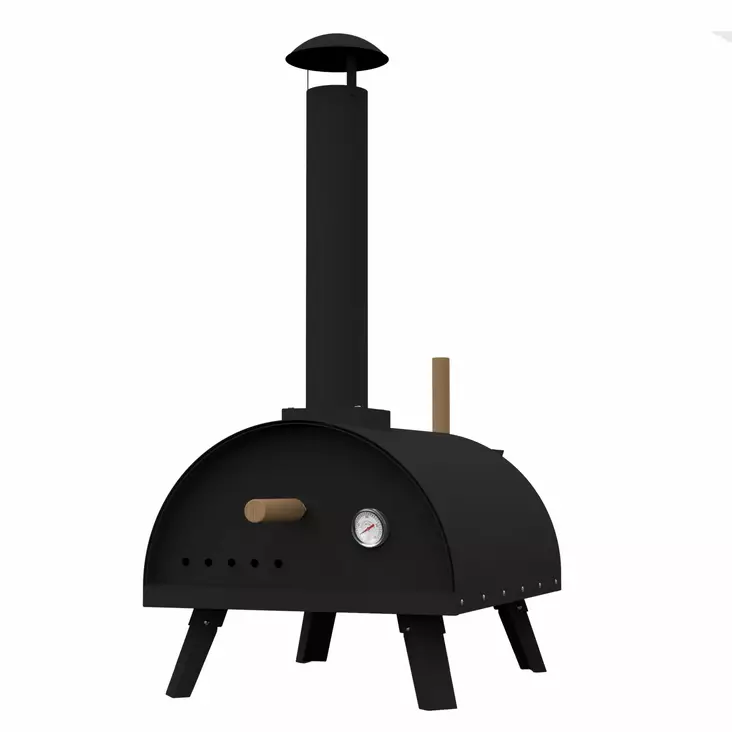 Black Flame Napoletana ulkoilmapizzauuni - Pihagrillit ja tulisijat - 6438014272924 - 1