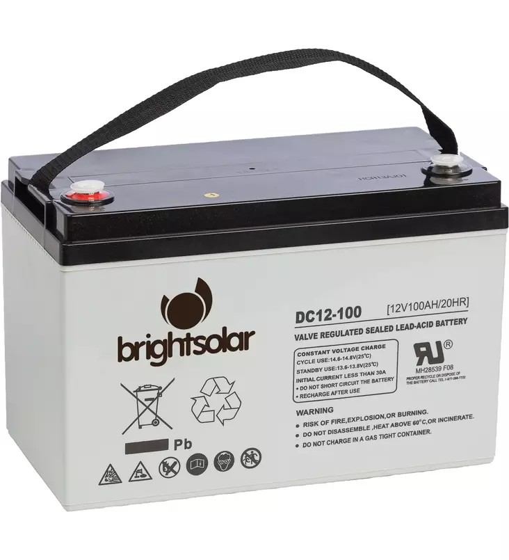 Akku Brightsolar DC12-100 AGM - Akut - 6438014197944 - 1