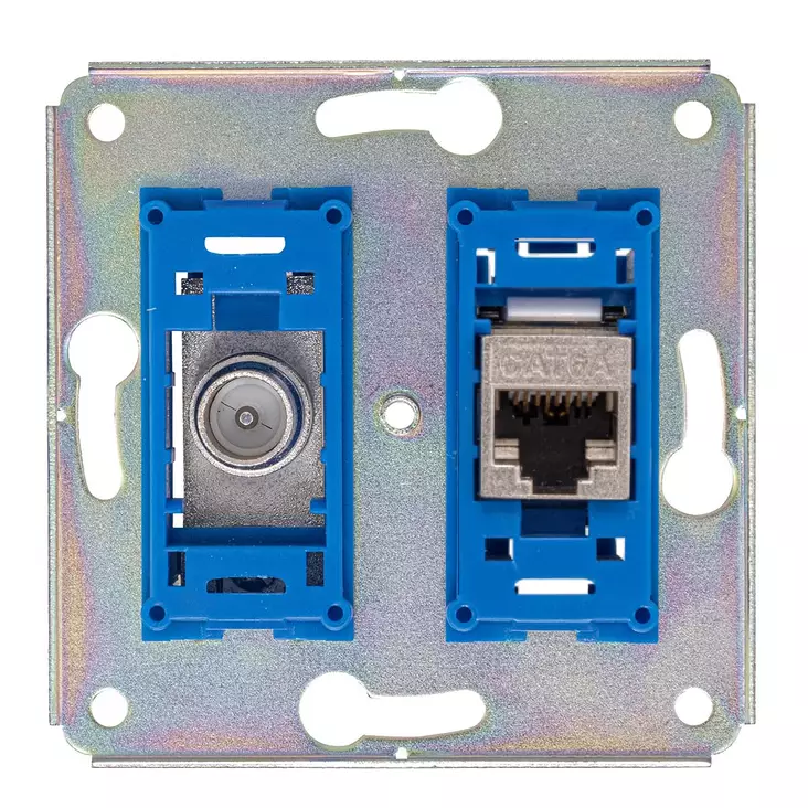EDC2000 CD Modulaire coax and data wall box - Nedis tuotteet - 8719632685784 - 10