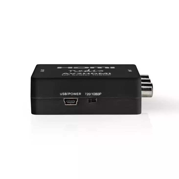 HDMI Muunnin | 3x RCA Female | 1x HDMI Output | Yksisuuntainen | 1080p | 1.65 Gbps | ABS-Muovi | Antrasiitti - Videomuuntimet - 5412810319954 - 1