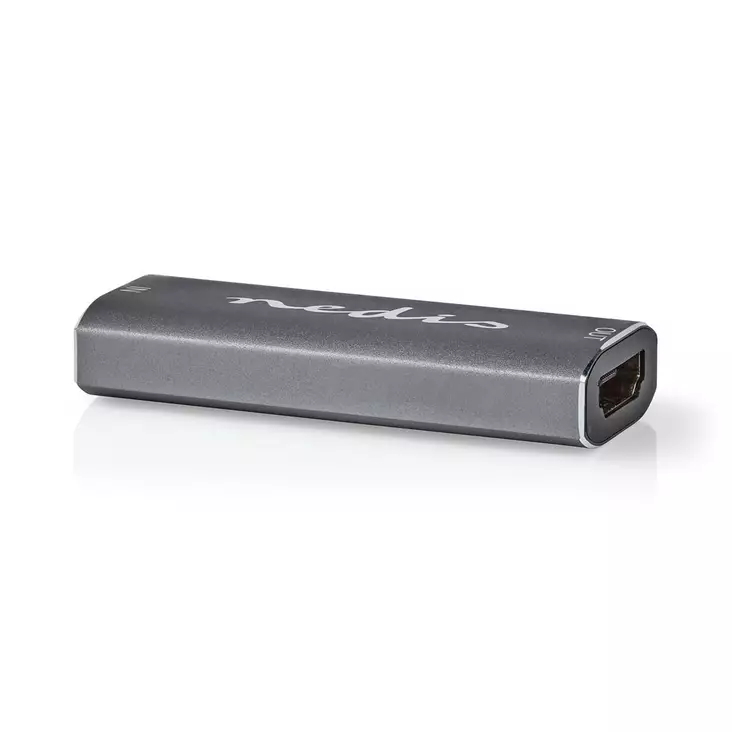 HDMI Toistin | 25.0 m | 8K@60Hz | 48 Gbps | Alumiini | Antrasiitti - Nedis tuotteet - 5412810419234 - 1